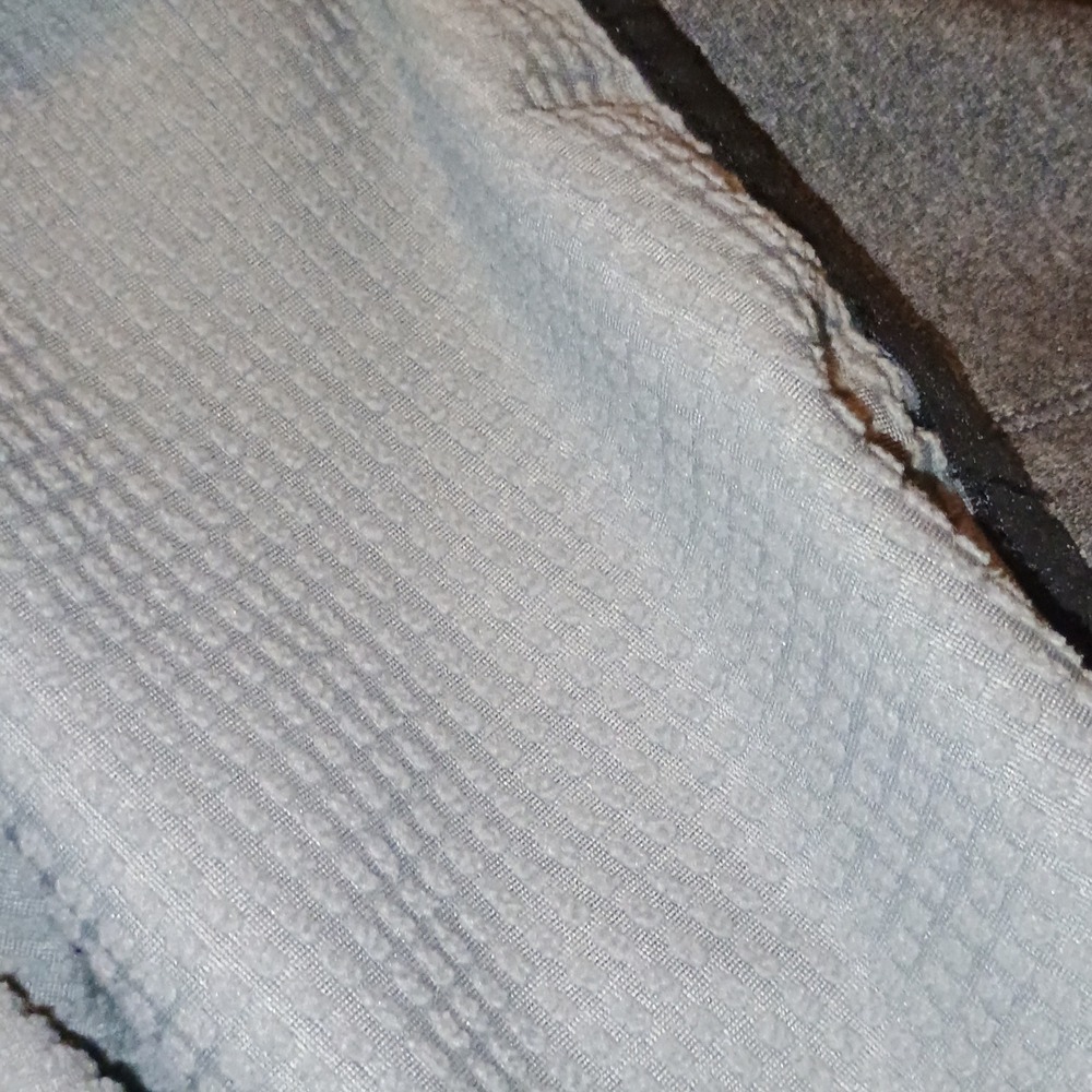 Avia Womens‎ Dark Gray Heathered Quarter Zip Long Sleeve Athletic Pullover Top L - Picture 9 of 12